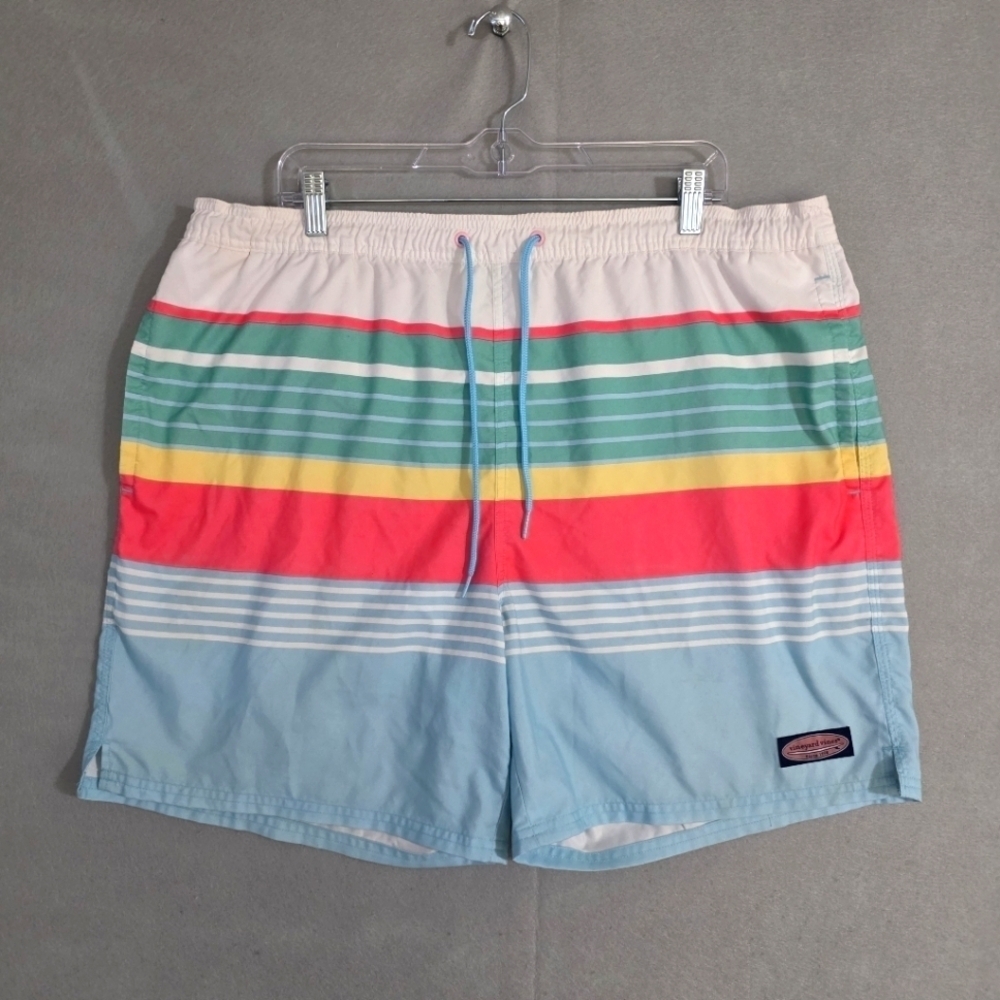 Vineyard Vines Mens Chappy Trunks Swim Shorts 1M0514 Size XL - Picture 1 of 7